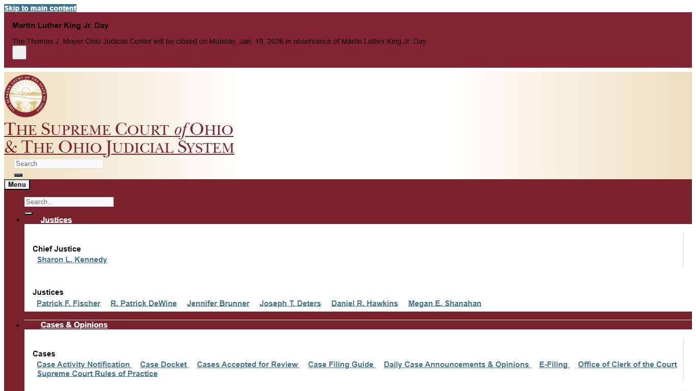 Probate Resource Guide » Supreme Court of Ohio